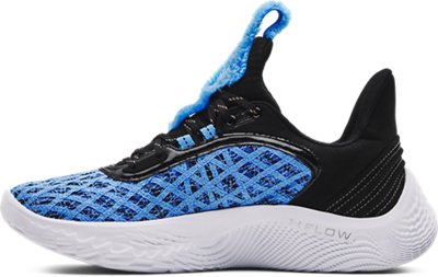 Unisex Curry Flow 9 Basketball Shoes, Blue, pdpMainDesktop image number 1