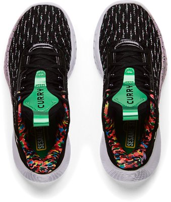 Grade School Curry Flow 9 Basketball Shoes image number 2