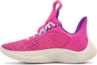 under armour curry men pink