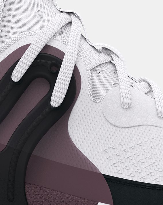 Chaussures d'entraînement UA HOVR™ Apex 3 pour femme, White, pdpMainDesktop image number 0