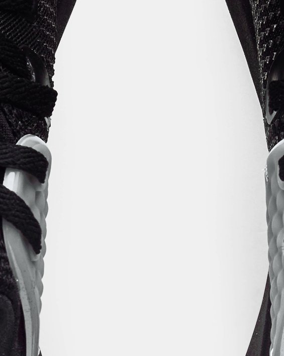 女士UA HOVR™ Rise 3訓練鞋 in Black image number 2