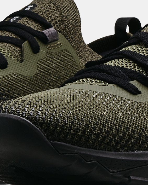 Men's UA TriBase™ Reign 3 Freedom Training Shoes, Green, pdpMainDesktop image number 3