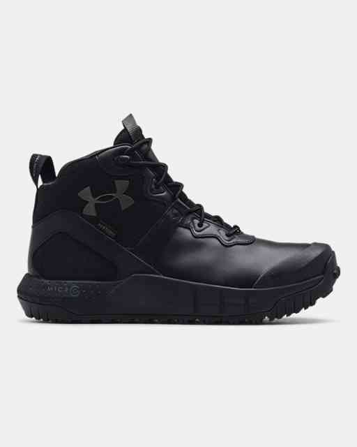 Men's UA Micro G® Valsetz Mid Leather Waterproof Tactical Boots