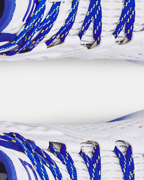 Unisex Curry 1 Retro Basketball Shoes, White, pdpMainDesktop image number 2