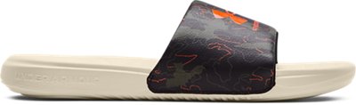 Men's UA Ansa Graphic Slides - 3024434-012