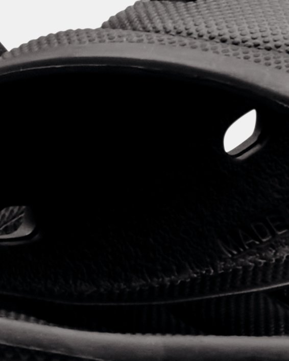 Men's UA Locker Camo Slides, Black, pdpMainDesktop image number 3