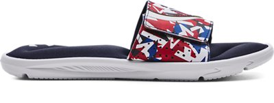Under Armour Men's UA Ignite VI Graphic Strap Slides. 1