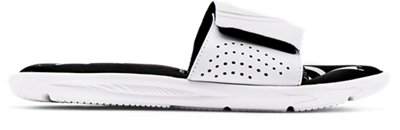 white strap slides