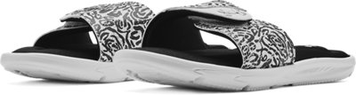 Under Armour Women's UA Ignite VI Graphic Strap Slides. 4