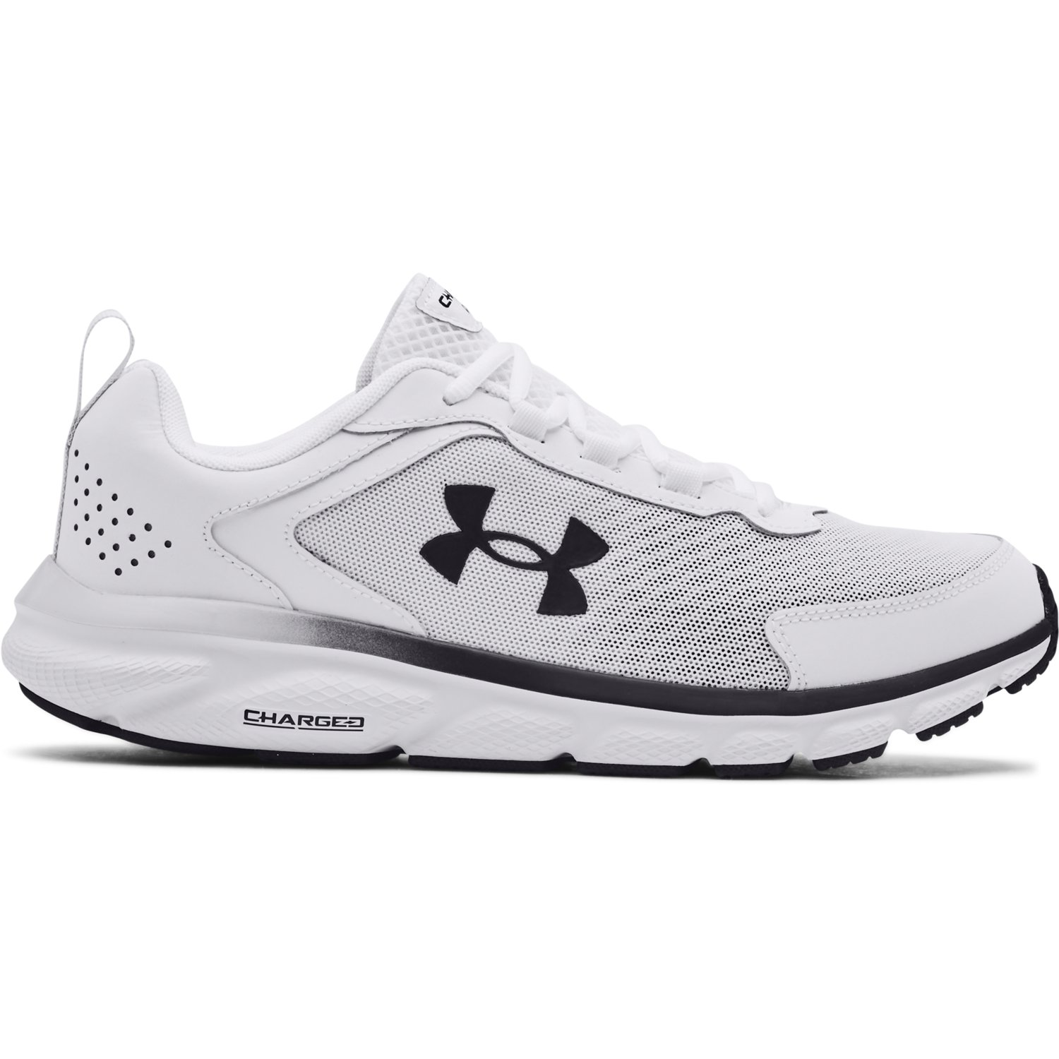 Tenis Under Armour Hombre Negro/Blanco Charged Assert 9 3024590-007 UNDER  ARMOUR