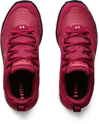 all red running shoes womens