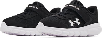 Tenis para correr UA Assert 9 AC para beb&eacute; ni&ntilde;o, Black, pdpMainDesktop image number 3