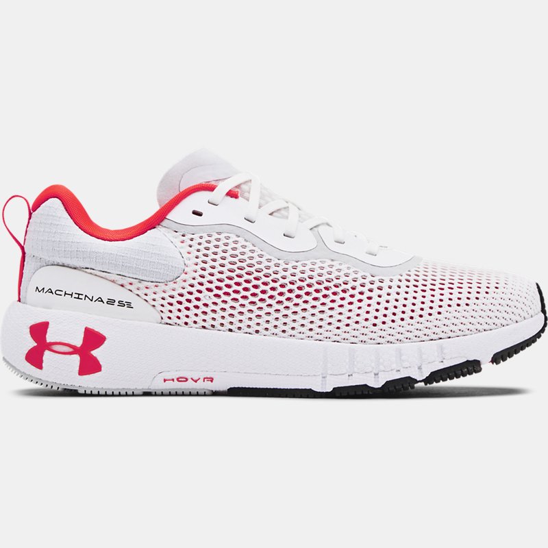 Men's Under Armour HOVR™ Machina 2 SE Running Shoes White / Halo Gray / Phoenix Fire 9