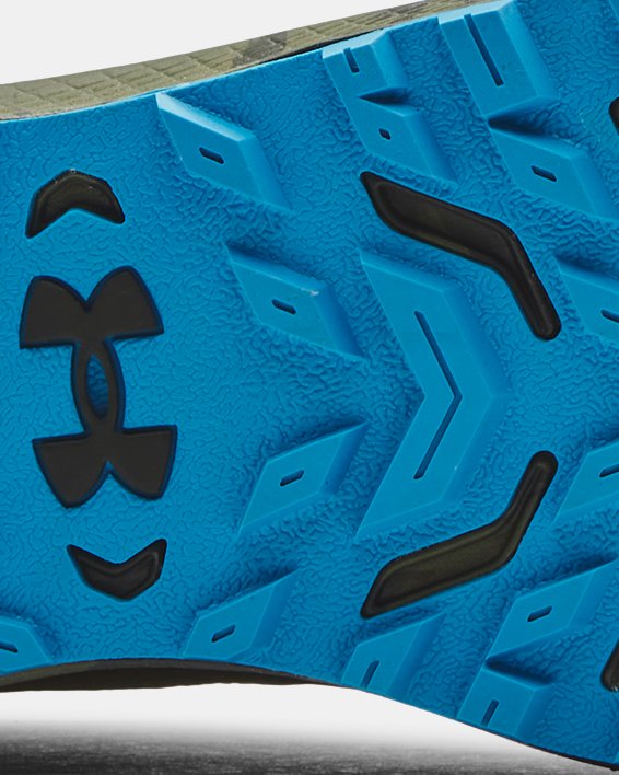 Chaussures de randonnée à imprimé UA Charged Bandit Trek 2 pour hommes, Green, pdpMainDesktop image number 4