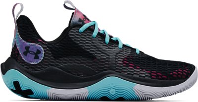 purple under armour basketball shoes