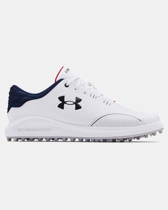 Under Armour Men's UA Draw Sport Spikeless Extra Wide (EE) Golf Shoes. 1