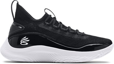 curry 8 white black