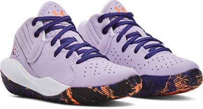 Under Armour Pre-School UA Jet '21 Basketball Shoes. 4