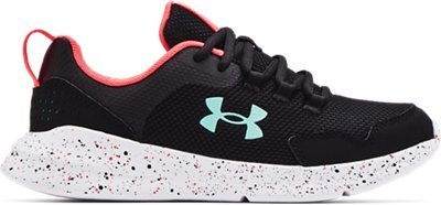 Girls' Grade School UA Essential Paint Splatter Sportstyle Shoes