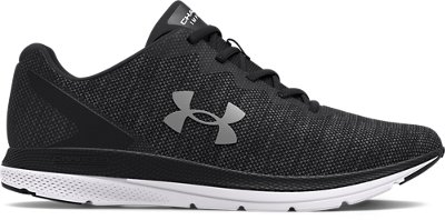 all black under armor shoes