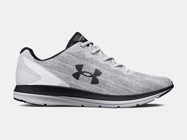 Save 49% Under Armour Rubber Charged Impulse 2 Running Shoe in White Black Black for Men Mens Trainers Under Armour Trainers 
