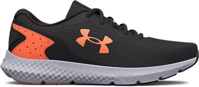 under armour black orange shoes