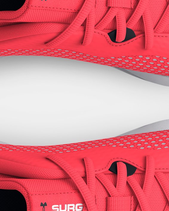 Men's UA Surge 3 Running Shoes in Red image number 2