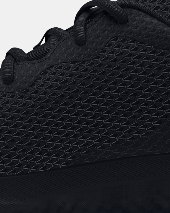 Under Armour Charged Rogue 3 knit trainers in black