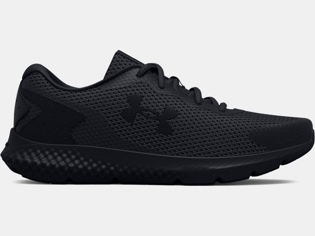 Under Armour CHARGED ROGUE 3 - Neutral running shoes - black - Zalando.de