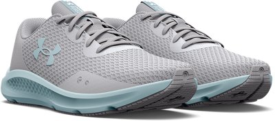 Women's UA Charged Pursuit 3 Running Shoes, Gray, pdpMainDesktop image number 3