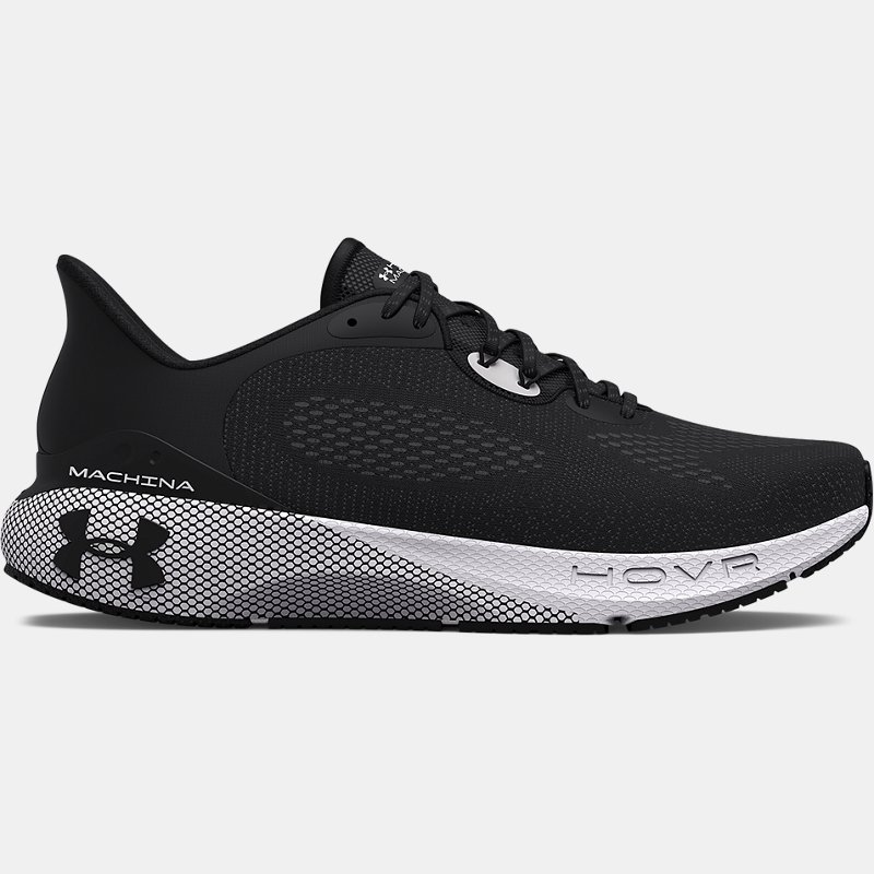 Men's Under Armour Hovr™ Machina 3 Running Shoes Black / White / Black 44