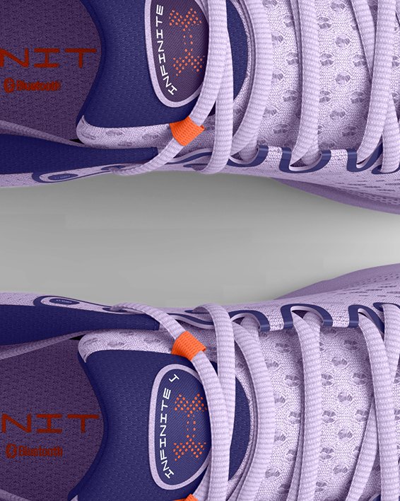 Tenis para correr UA HOVR™ Infinite 4 para mujer, Purple, pdpMainDesktop image number 2