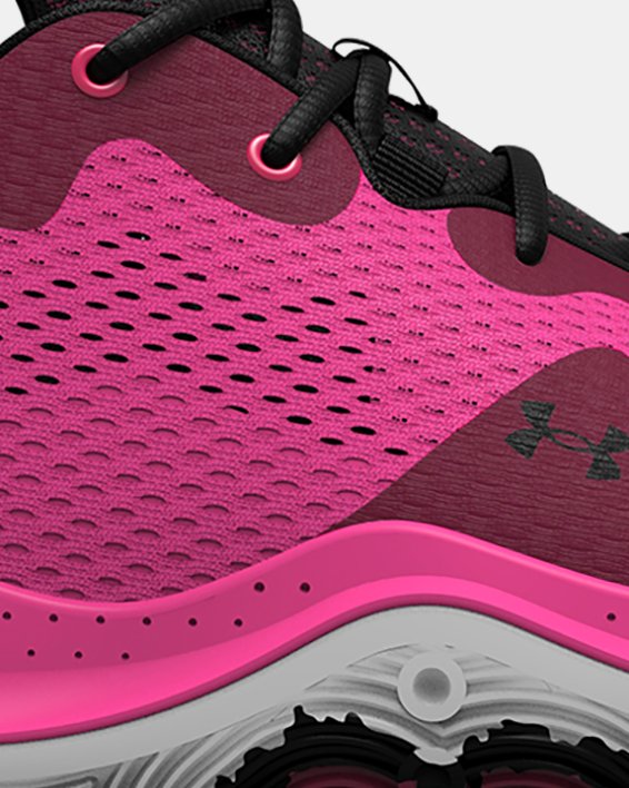 Unisex UA Spawn 4 Basketball Shoes, Pink, pdpMainDesktop image number 0