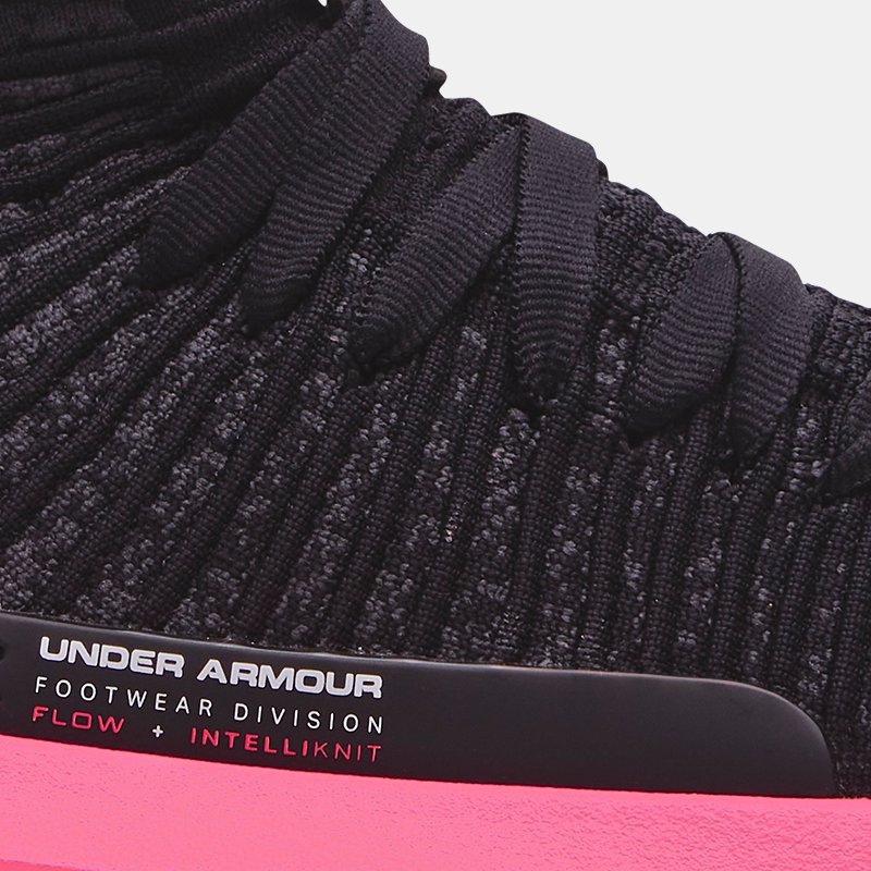 Unisex Under Armour FUTR X ELITE Basketball Shoes Black / Beta / White 42.5