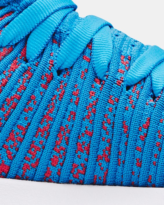 Unisex UA FUTR X ELITE Basketball Shoes in Blue image number 6