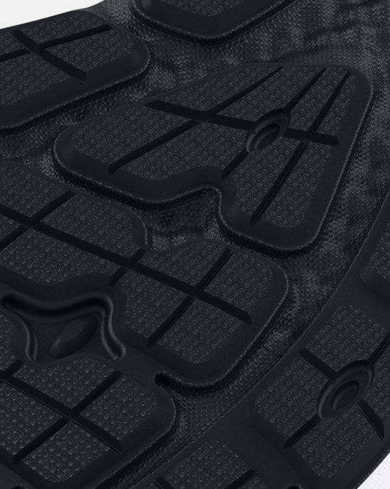 Boys' Grade School UA Charged Rogue 3 Running Shoes, Black, pdpMainDesktop image number 4