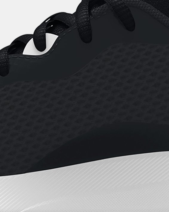 Boys' Grade School UA Surge 3 Running Shoes, Black, pdpMainDesktop image number 1