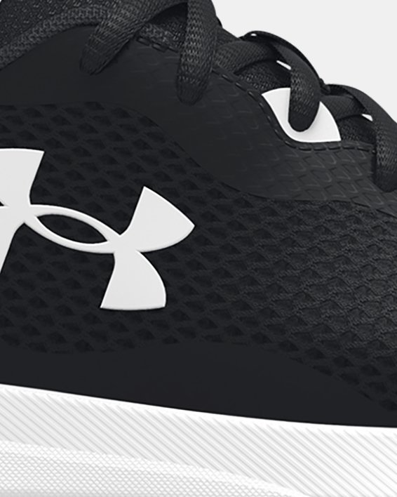 Boys' Grade School UA Surge 3 Running Shoes, Black, pdpMainDesktop image number 0