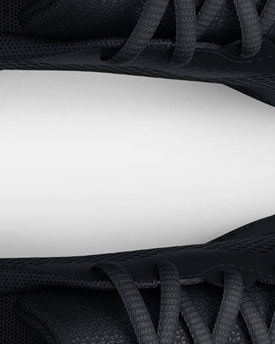 Boys' Grade School UA Surge 3 Running Shoes in Black image number 2