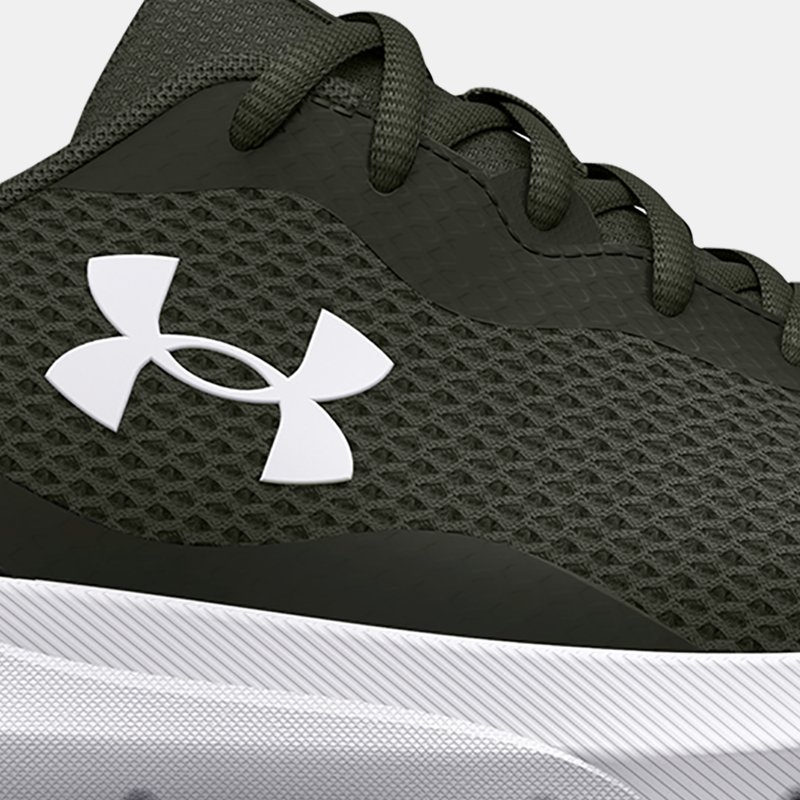 Boys' Grade School  Under Armour  Surge 3 Running Shoes Baroque Green / White / White 4