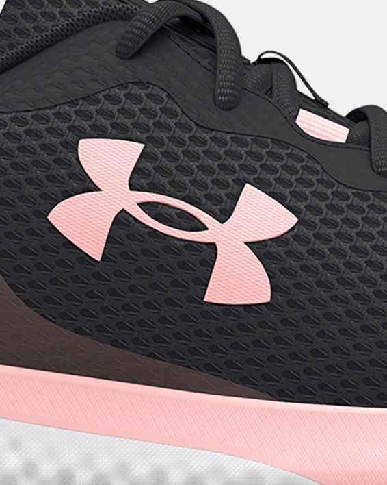 Girls' Grade School UA Charged Rogue 3 Running Shoes image number 0