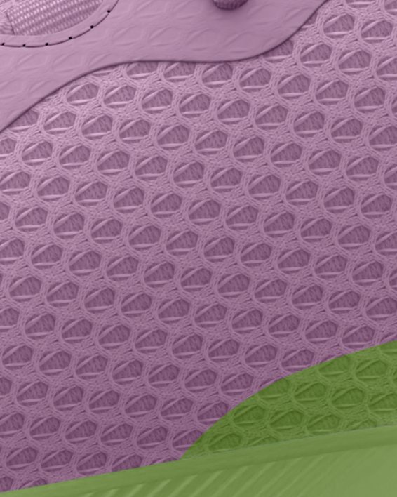 Tenis de Running UA Charged Rogue 3 para Niñas de Primaria, Purple, pdpMainDesktop image number 1