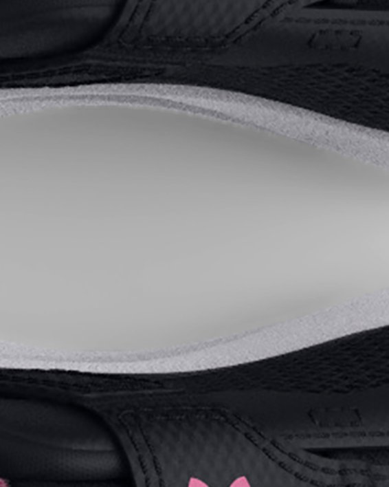 Zapatillas de running UA Surge 3 AC para niña pequeña, Black, pdpMainDesktop image number 2