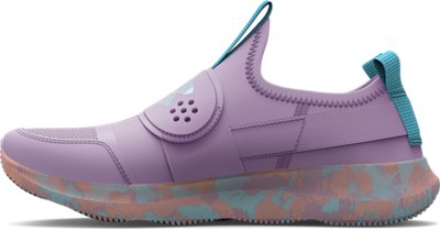 Girls' Grade School UA Runplay Sky Running Shoes image number 1