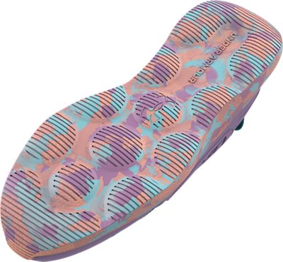 Girls' Grade School UA Runplay Sky Running Shoes image number 4