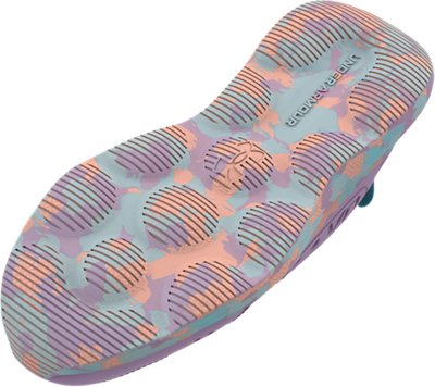 Girls' Pre-School UA Runplay Sky Running Shoes image number 4