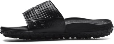 Unisex UA FT Sway Slides, Black, pdpMainDesktop image number 1