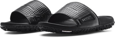Unisex UA FT Sway Slides, Black, pdpMainDesktop image number 3