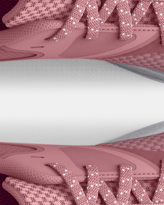 Women's UA Charged Aurora 2 Training Shoes in Pink image number 2