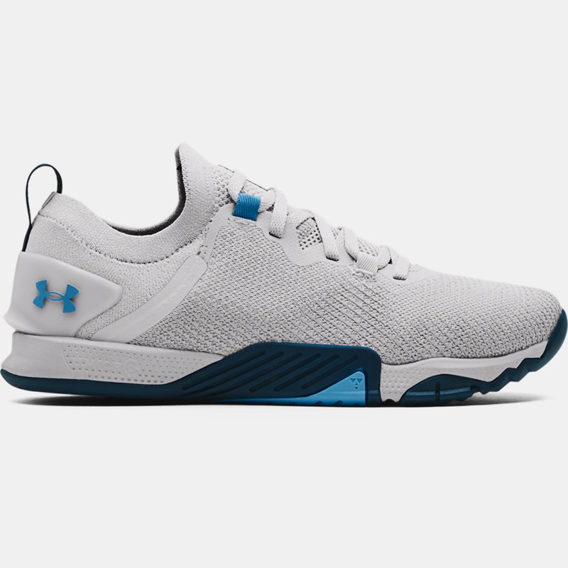 Women's Under Armour TriBase™ Reign 3 Training Shoes Halo Gray / Blue Note / Radar Blue 7.5